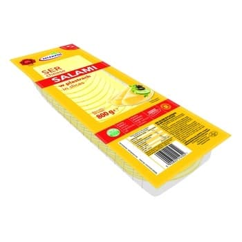 Ser Salami plastry 800g Mlekpol