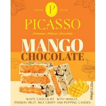 PICASSO Biała czekolada mango 100g