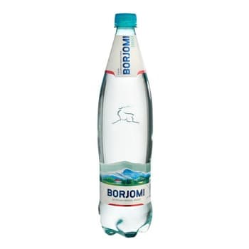 Borjomi Naturalna woda mineralna gazowana 1,0 l