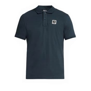 Koszulka męska polo DIESEL granatowa M