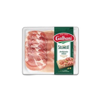 Antipasto Misto prosciutto crudo, salame milano, coppa 110 g Galbani