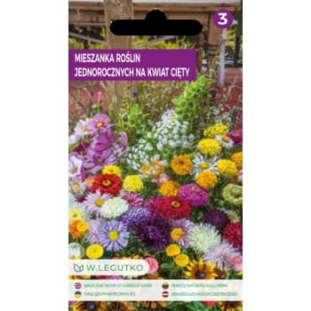 Mieszanka roślin jednorocznych na kwiat cięty Legutko