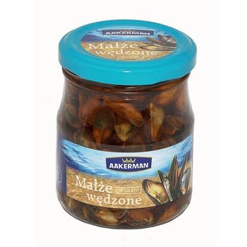 Małże Wędzone w Oleju 200 g