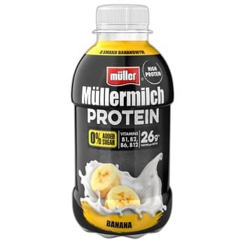 Napój mleczny Müllermilch Protein Zero Banan 400g