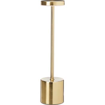 Lampa stołowa 8x34cm złota