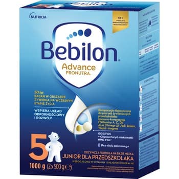 Bebilon Advance Pronutra 4 Junior Mleko dla dzieci po 2. roku życia 1000g (2x500g)