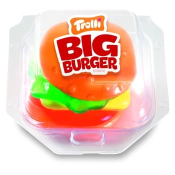 Trolli Burger Żelki o smaku owocowym 50 g