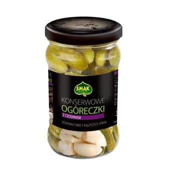 Ogórki konserwowe z czosnkiem 300 g