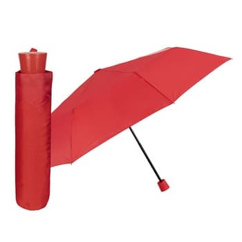 Parasol damski model Perletti kolor czerwony