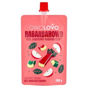 Mus jabłkowo-brzoskwiniowy 200g * BRZOSKWINIOWO OWOLOVO