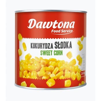 Kukurydza konserwowa słodka 2600g Dawtona