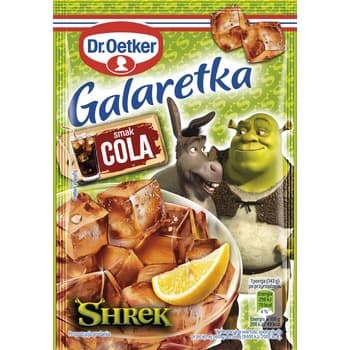Dr. Oetker Galaretka Shrek cola 72 g