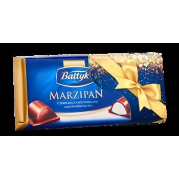 Bałtyk czekolada z nadzieniem Marzipanowym 151g
