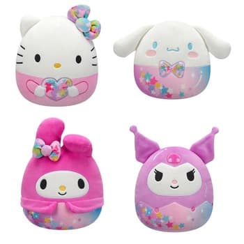Jazwares SQUISHMALLOWS Hello Kitty Star, pluszak, 20 cm, mix