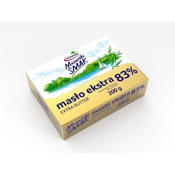 Masło Ekstra Mazurski Smak 200g 83% tł. - 10 kg