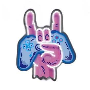 Neon LED MANTA SNL109MT Gamepad