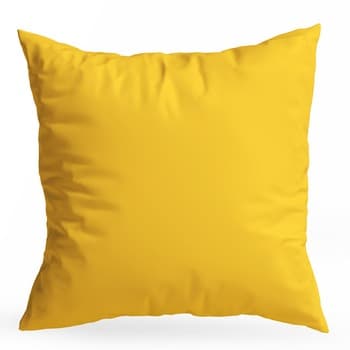 Poszewka dekoracyjna 40x40 cm żółta