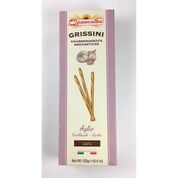 Paluszki chlebowe z czosnkiem 125g Grissini