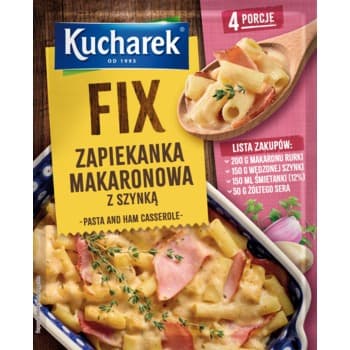 Kucharek FIX Zapiekanka makaronowa z szynką 35g