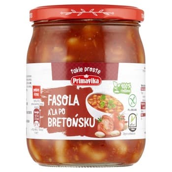Primavika Fasola a’la po bretońsku 480 g