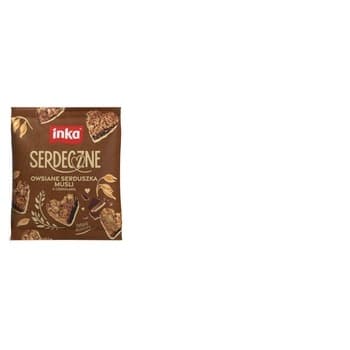 INKA SERDECZNE Owsiane serduszka musli z czekoladą 50g