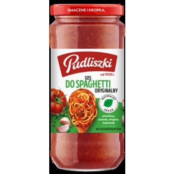 Pudliszki Sos do spaghetti oryginalny 480g