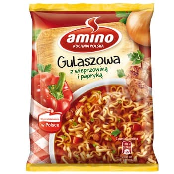 Amino Nudle Gulaszowa 59g