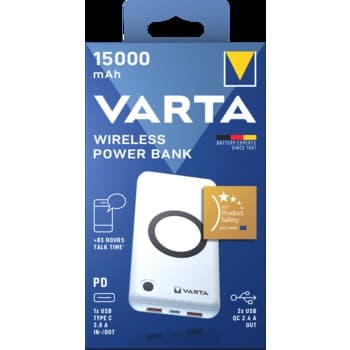 Power Bank VARTA Wireless 15000mAh