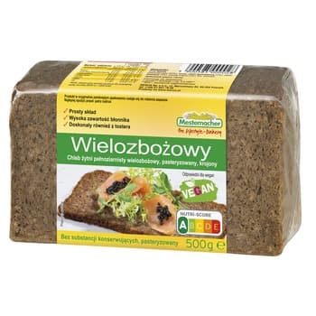 Chleb wielozbożowy 500 g Mestemacher