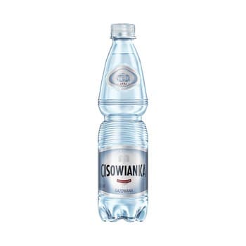 Naturalna woda mineralna Cisowianka Gazowana 500ML kaucja