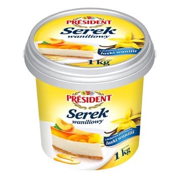 Serek waniliowy President 1 kg