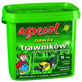 Nawóz do trawników efekt dywanowy 5 kg-AGRECOL