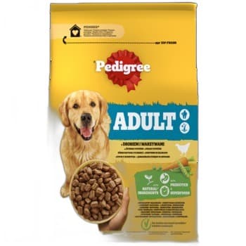 Pedigree Adult sucha karma z drobiem i warzywami 2,6 kg