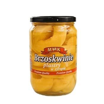 Brzoskwinie Plastry w Syropie MK 680 g