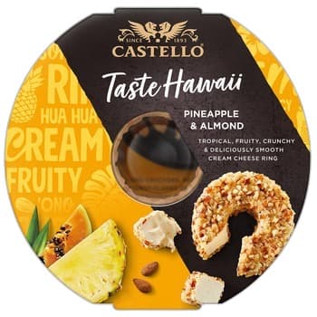 Castello Serek Kremowy Dekorowany Ananas 125g