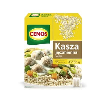 Kaszka jęczmienna wiejska 4 x 100 g