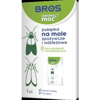 BROS - Zielona Moc pułapka na mole spożywcze i odzieżowe FSC MIX