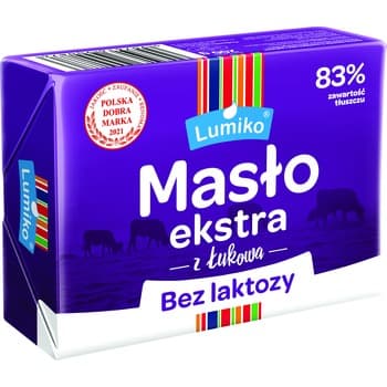 Masło Extra z Łukowa bez laktozy 200 g