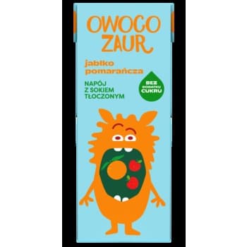 Owocozaur sok jabłko pomarańcza NFC 200 ml