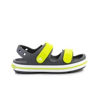 Sandały crocband cruiser sandal k szary/jasnozielony 28-29