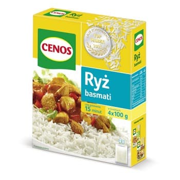 CENOS Ryż basmati 4x100 g