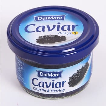 Kawior czarny Caviar Capelin & Herring Dalmare 75 g
