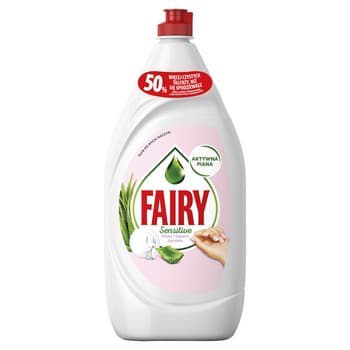 Fairy Sensitive Teatree & Mint Płyn do mycia naczyń 1350 ml