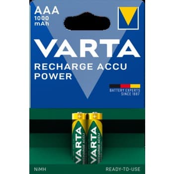 Akumulatorki VARTA RECHARGE ACCU Power 1000 mAh AAA 2 szt.