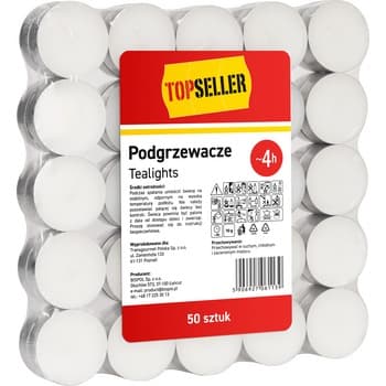 TOPSELLER Podgrzewacze 50szt 4h