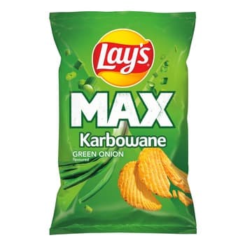 Lay's Max Karbowane zielona cebulka 120g