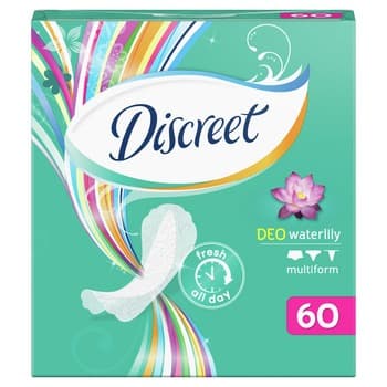 Discreet Waterlily Multiform wkładki higieniczne 60 szt.