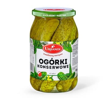 Ogórki konserwowe 920g Urbanek
