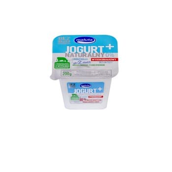 Maluta Jogurt Naturalny wysokobiałkowy 0% tłuszczu 200g