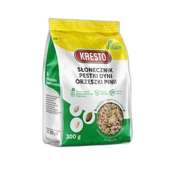 Kresto słonecznik/pestki dyni/ orzeszki pinii 300g